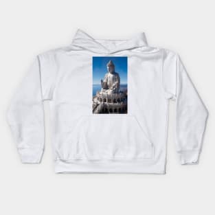 maitreya buddha statue Kids Hoodie